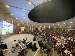 Ribuan Warga Padati Nol Kilometer Banjarmasin: Intip Kemeriahan Nobar Final Piala Dunia 2026 Bersama Gubernur Kalsel