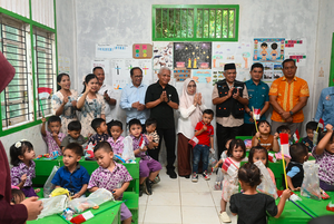 Surya Dorong Dukungan untuk PAUD Amin Simanaere, Anak-anak Butuh Ruang Belajar Layak