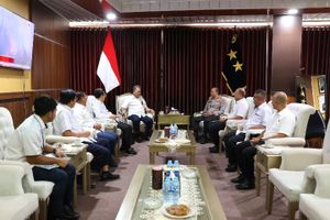 Kapolda Kaltara Terima Kunjungan Ketua Pengadilan Tinggi, Perkuat Komunikasi Penegakan Hukum