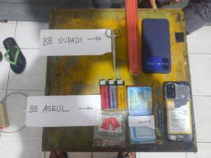 Polsek Tarakan Timur Gagalkan Dugaan Transaksi Sabu di Pantai Amal, Dua Orang Diamankan