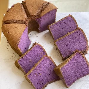 17 Ide Nama Usaha Chiffon Cake Taro yang Aesthetic