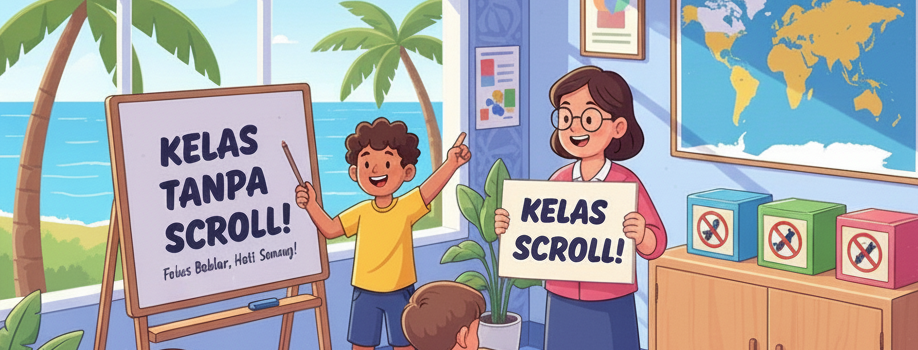 Tren Sekolah Tanpa Gadget: Upaya Pemkot Ambon agar Siswa Fokus Literasi dan Terhindar dari Konten Negatif