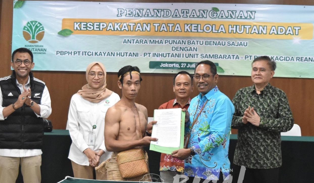 Kolaborasi Masyarakat Adat dan Tiga Perusahaan Wujudkan Tata Kelola Hutan Berkelanjutan di Bulungan