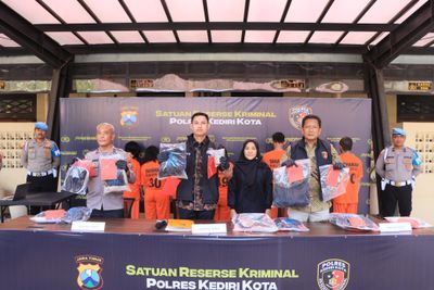 Duh! 4 Wanita Ini Ternyata Sindikat Pencuri Lintas Provinsi Berhasil Diciduk Polres Kediri