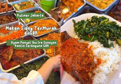 Rekomendasi Makan Siang Murah di Sekitar GBK: Ayam Penyet Bu Ira Rasanya Nendang Pol!
