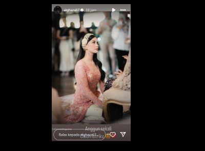 Al Ghazali Kesengsem Lihat Kecantikan Alyssa Daguise Sebelum Ijab Kabul: Anggun Sekali Calon Istriku