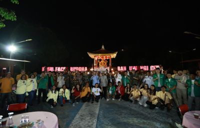 Klenteng Hoo Tong Bio Saksi Semangat Kebangsaan Pemuda Lintas Agama Banyuwangi di Hari Lahir Pancasila