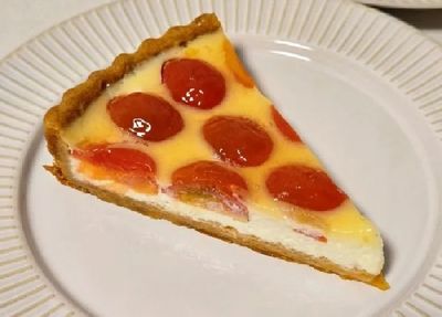 Cake Tomat Menggoda Bentuknya Mirip Pizza Slice, Dessert Baru Asal Jepang