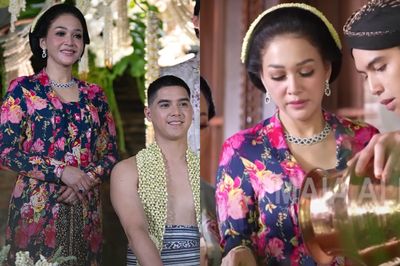 Mewah! Harga Perhiasan Blue Sapphire Maia Estianty di Momen Siraman Al Ghazali Bikin Syok