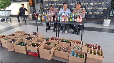 Amankan 1000 Lebih Miras Selama Juni 2025, Polresta Sleman Ungkap Istilah Sandi 'Amunisi Siap' Jadi Modus Pelaku