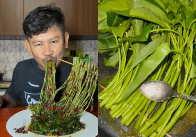 Konten Kreator Mursyid Well Bikin Sate Kangkung Viral, Coba Tebak Gagal atau Berhasil?