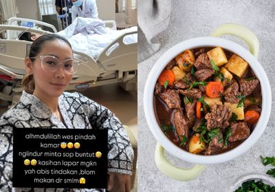 Usai Operasi Perdarahan, Mas Adam Malah Minta Makan Sop Buntut ke Inul Daratista