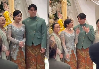 Kebaya Hijau Mint Brisia Jodie di Momen Lamaran Jadi Sorotan, Simpel tapi Bikin Pangling!