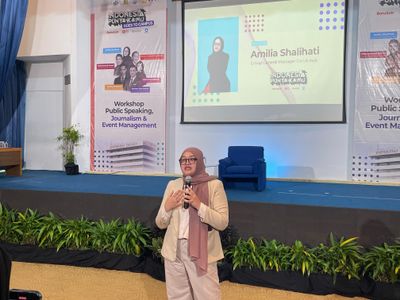 On Us Asia Bagikan Tips Event Profesional dan Berkelanjutan untuk Mahasiswa Trisakti di Acara Indonesia Punya Kamu Goes to Campus