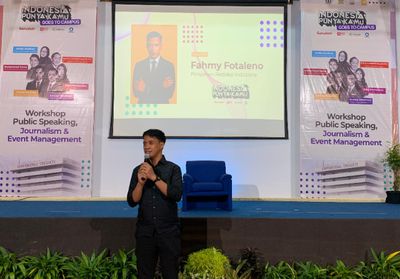 Pemred Indozone Kupas Tantangan Jurnalisme AI di Indonesia Punya Kamu Goes to Campus Trisakti