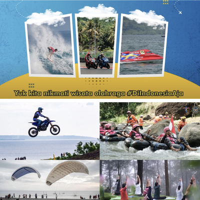 Indonesia Siap Jadi Episentrum Wisata Olahraga Dunia, Ini 5 Alasannya