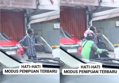 Viral Aksi Kejahatan Modus Tertabrak Mobil di Jakpus, Polisi Turun Tangan
