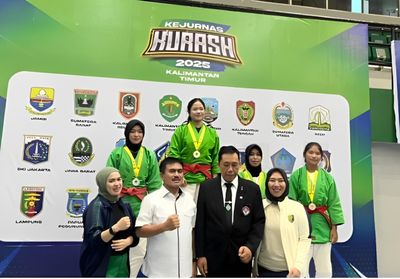 Cerita Tri Ambarwati, Mahasiswi FISIP UNAIR yang Jago Bela Diri Uzbekistan: Menang di Kejurnas Kurash 2025