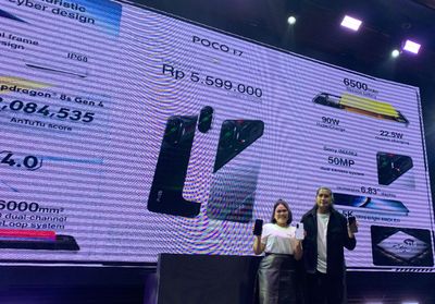 POCO F7 Resmi Rilis di Indonesia, Spek Gahar dengan Harga Rp5 Jutaan!