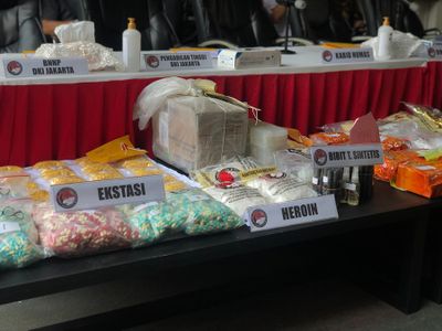 Penyelundupan Sabu-Ekstasi Dikemas Jadi Teh China dan Makanan Ikan, Dikirim via Ekspedisi