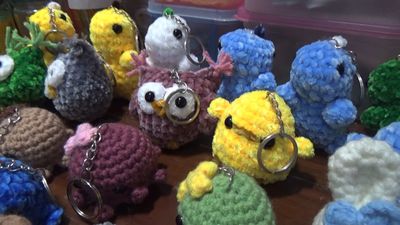 Emak-Emak di Jember Raup Cuan dari Kreativitas Membuat Amigurumi, Boneka Rajut ala Jepang