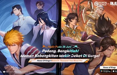 Kolaborasi Epik! Honor of Kings x BLEACH: Thousand-Year Blood War Resmi Dimulai!