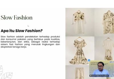 Kenalkan Slow Fashion, Mahasiswa UNAIR Ajak Melawan Dampak Buruk Fast Fashion