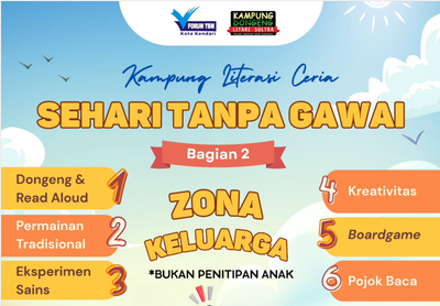 Detoks Digital! Kampung Dongeng Sultra Gelar Acara Sehari Tanpa Gawai, Catat Tanggalnya!