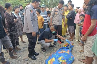 Mayat Perempuan Ditemukan Mengapung di Sungai Bone Gorontalo