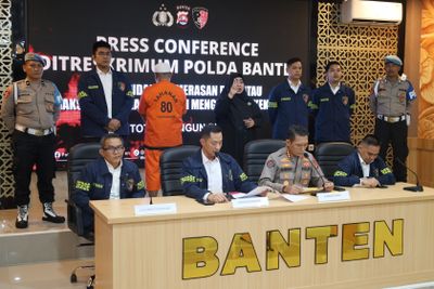 Oknum Anggota Forum Pengusaha Samangraya Cilegon Di Tangkap Polda Banten Terkait Jatah Proyek PT.Chandra Asri Alkali