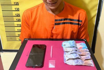 Tangis Pecah di Jalan Lintas Timur, Warga Inhu Tertangkap Bawa Sabu