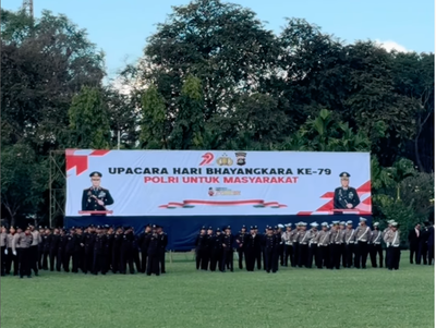 Wakil Wali Kota Denpasar Hadiri Upacara Hari Bhayangkara ke-79, Apresiasi Dedikasi Polri untuk Masyarakat