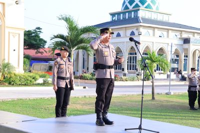 Kapolresta Jambi Pimpin Upacara Kenaikan Pangkat 86 Personel: Kado Terindah di Hari Bhayangkara