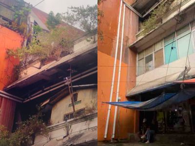 Retakan Tembok Pasar Besar Malang, Pemkot Bergerak Cepat Amankan Area