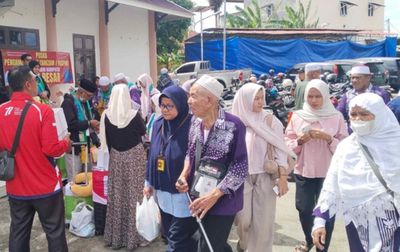 Kloter 5 Jemaah Haji Aceh Tiba di Tanah Air, 2 Wafat di Tanah Suci