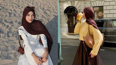5 Ide Warna Baju yang Cocok untuk Hijab Mahogany agar Tampil Elegan