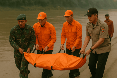 Warga Barabai Ditemukan Meninggal Mengapung di Sungai Barabai