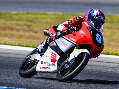 Debut Magny Cours, Veda Ega Siap Dulang Poin di JuniorGP World Championship 2025