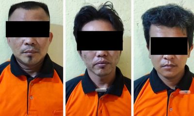 Berpesta Sabu, Tiga Warga Lampung Tengah Ditangkap, Pemilik Rumah Buron