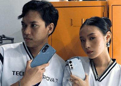 Tecno Pova Curve 5G, HP Layar Melengkung Harga Rp3 Jutaan