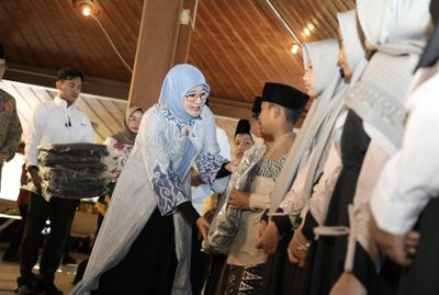 Nawal Arafah Yasin Siapkan Dana Senilai 26 Juta Untuk Diserahkan Ke Anak Yatim Di Temanggung