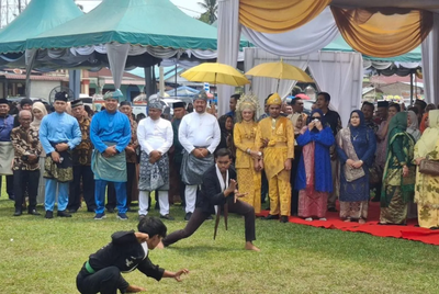 Ribuan Warga Sambut Meriah Pesta Rakyat Resepsi Putri Bupati Batu Bara