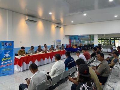 Ajak Cegah Pelanggaran Lalulintas, Satlantas Polres Tarakan Ngopi Bareng Pak Sopir