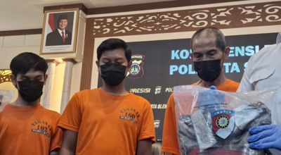 Polresta Sleman Amankan Tiga Tersangka Penganiayaan Terhadap Driver Shopee Food di Godean, Salah Satunya Baru Pulang Haji