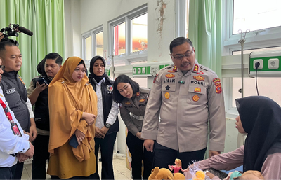 Polres Purwakarta Kerahkan Polwan Untuk Dampingi Anak Korban Kekerasan Di Kecamatan Cibatu