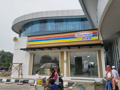 Pembangunan Indomaret Point di Terminal Pakutan Di Duga tidak Kantongin izin Pemkot Serang