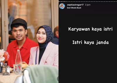 Septia Sindir Putra Siregar Usai Diselingkuhi, Sebut Karyawan Kayak Istri dan Istri Kayak Janda