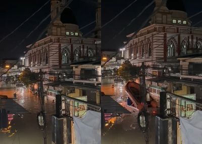 Viral Suara Azan Merdu Saat Banjir di Mataram, Netizen Ikut Haru Mendengarnya