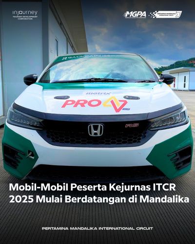 Mobil Peserta Kejurnas ITCR Mulai Padati Sirkuit