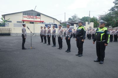 KBO Satlantas Polres Purwakarta Ingatkan Bahaya Narkoba bagi Integritas Polisi